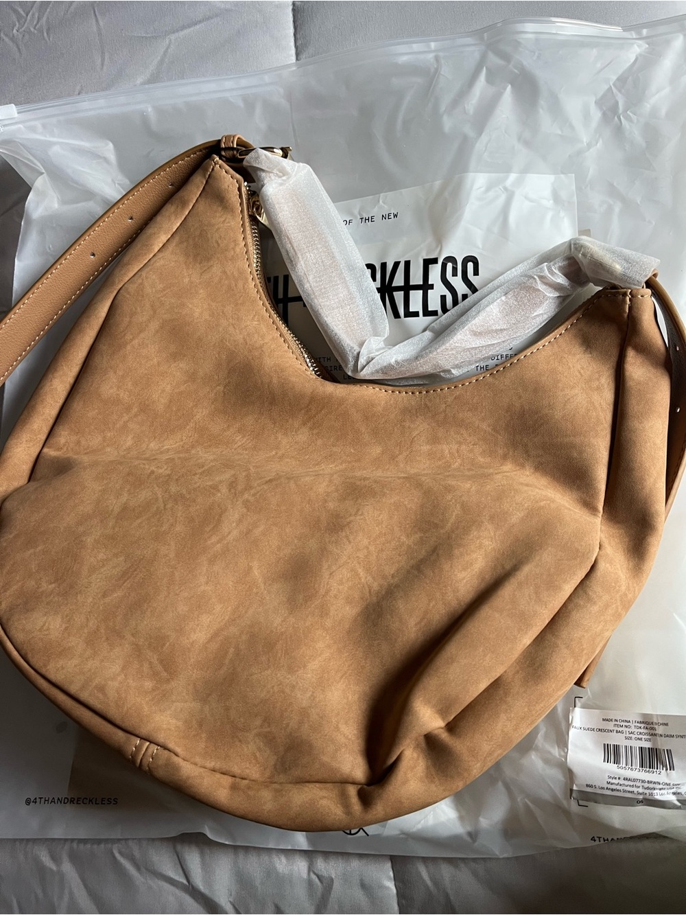 Everyday Tan Hobo Shoulder Bag